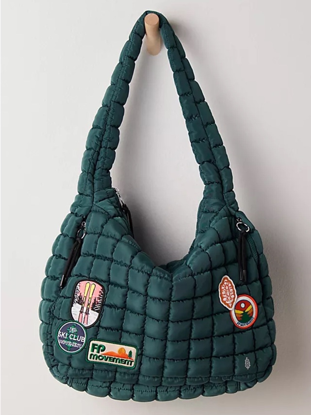 Free People Quilted Patch Carryall Bag BNWT-Limited Edition